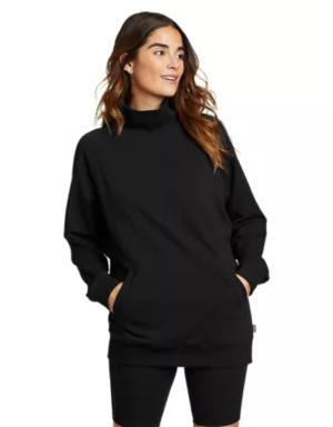 Women's Motion Cozy Camp Slouchy Funnel Neck