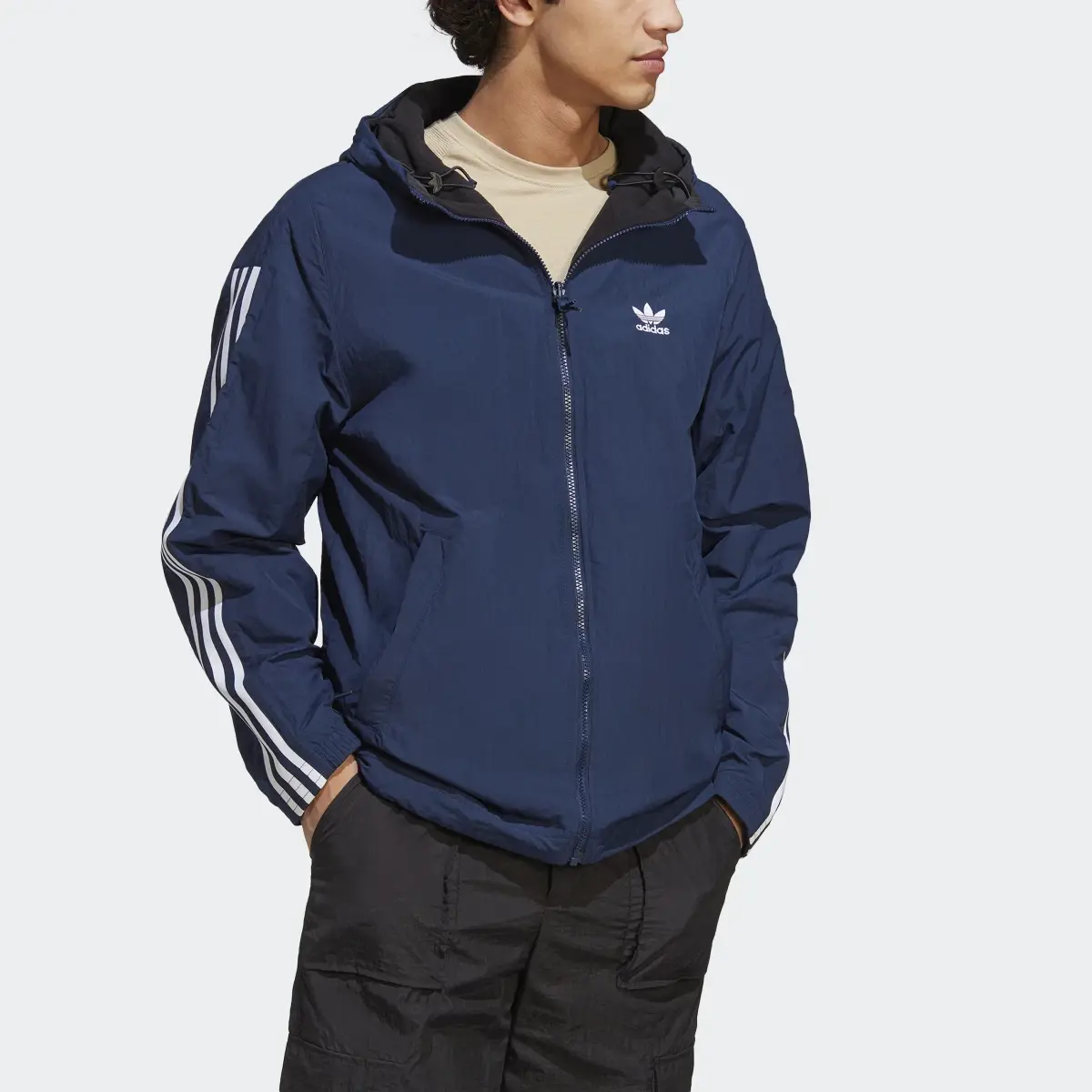 Adidas Giacca Reversible Polar Fleece. 1