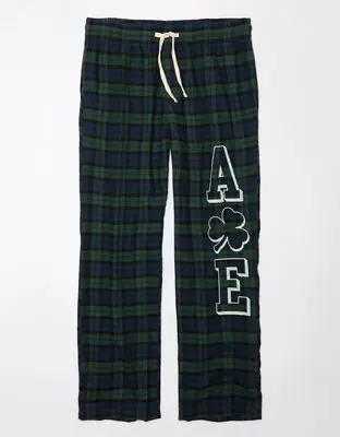 American Eagle St. Patrick's Day Flannel PJ Pant. 1