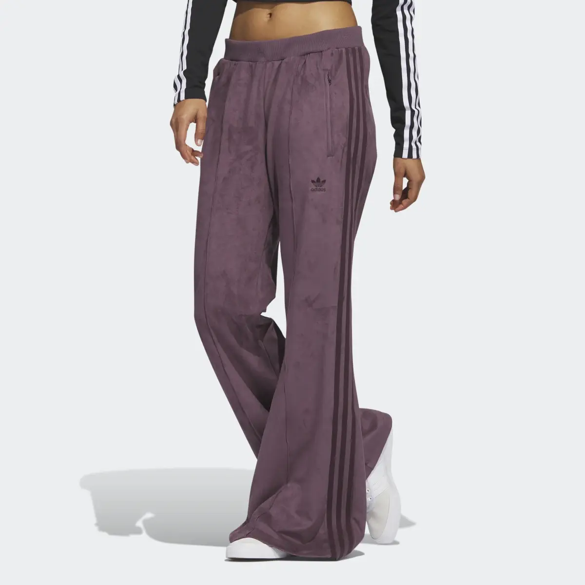 Adidas Adicolor Classics Suede Track Pants. 1