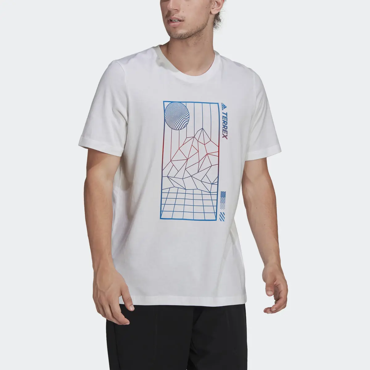 Adidas Terrex Mountain Fun Graphic T-Shirt. 1