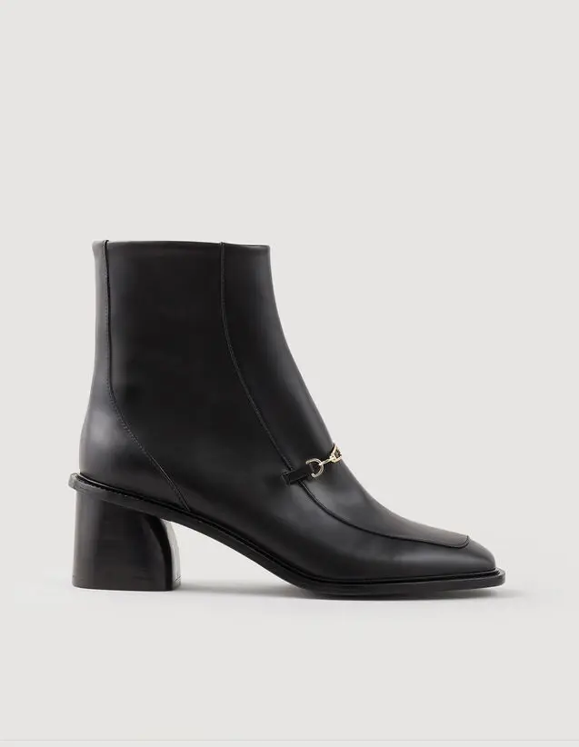 Sandro Leather ankle boots. 2