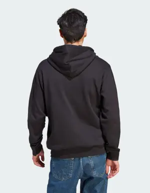 Adidas Lounge French Terry Full-Zip Sweatshirt. 3