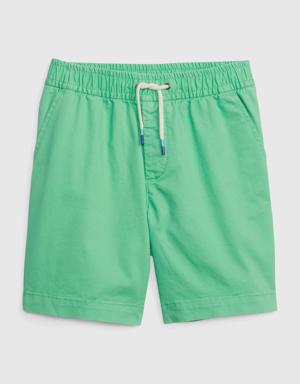 Gap Kids Easy Pull-On Shorts green