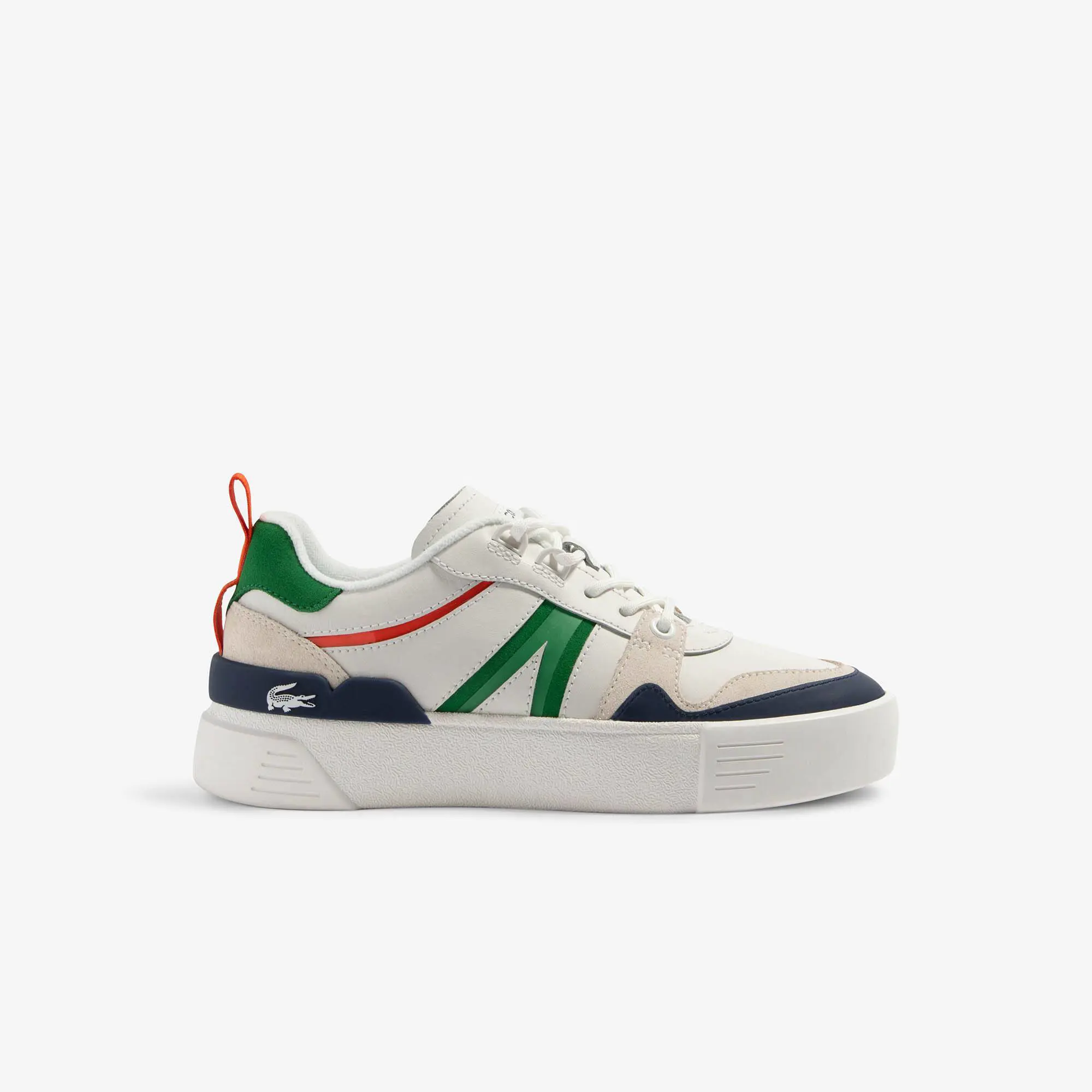 Lacoste Women’s L002 Leather and Mesh Sneakers. 1