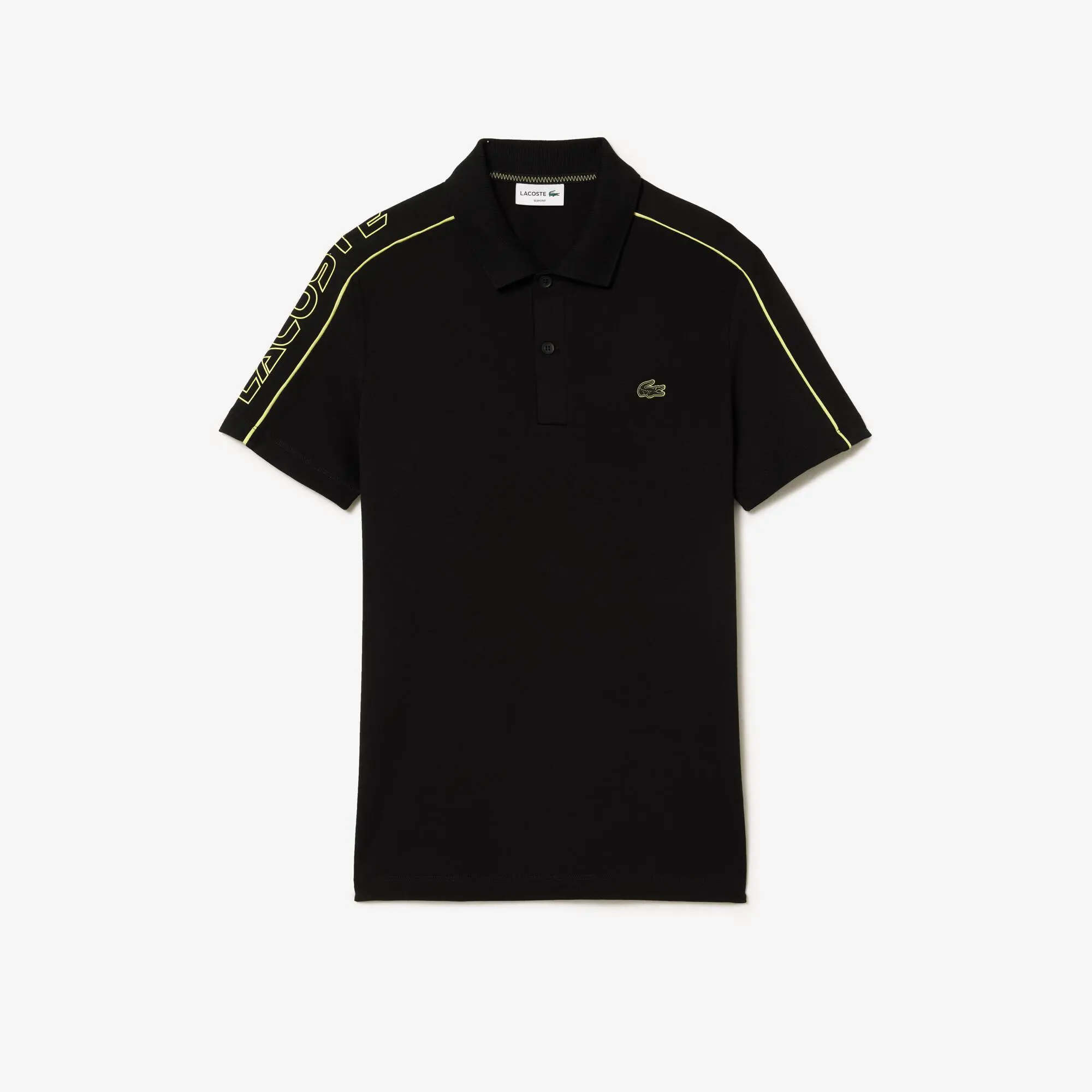 Lacoste Men's Slim Fit Tech Piqué Lacoste Movement Polo. 2