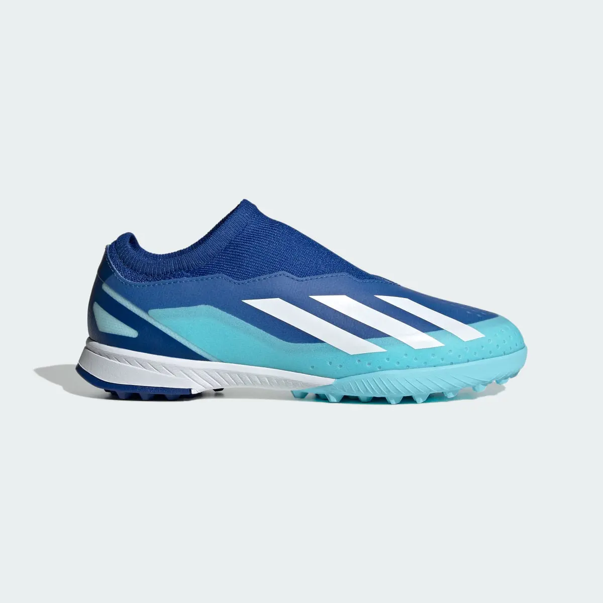 Adidas Zapatilla de fútbol X Crazyfast.3 Laceless moqueta. 2