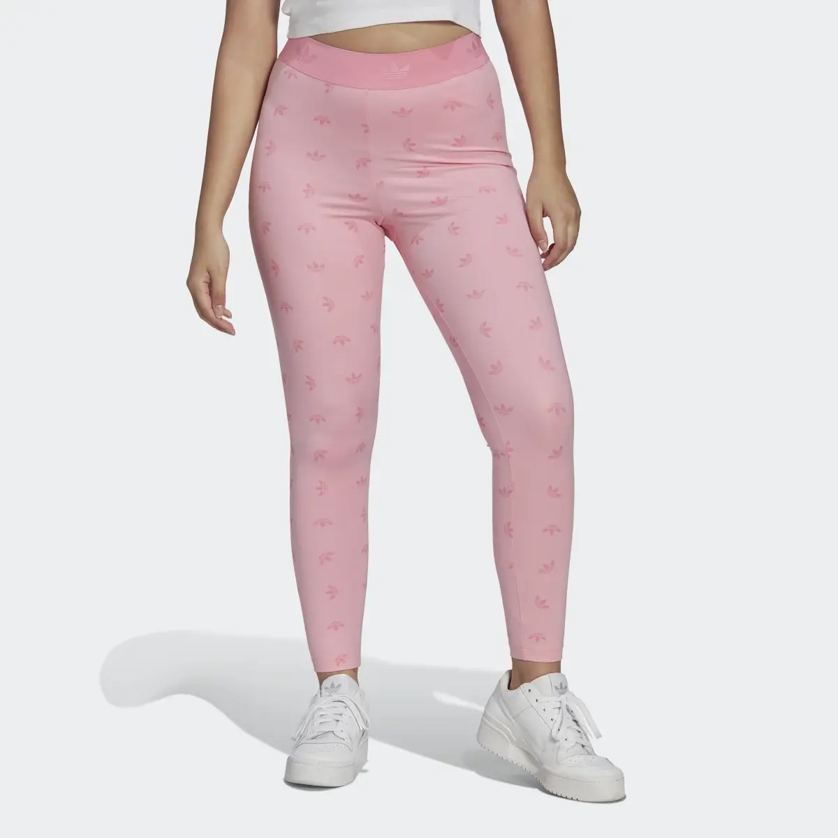 Adidas Leggings 7/8 com Cintura Subida. 1