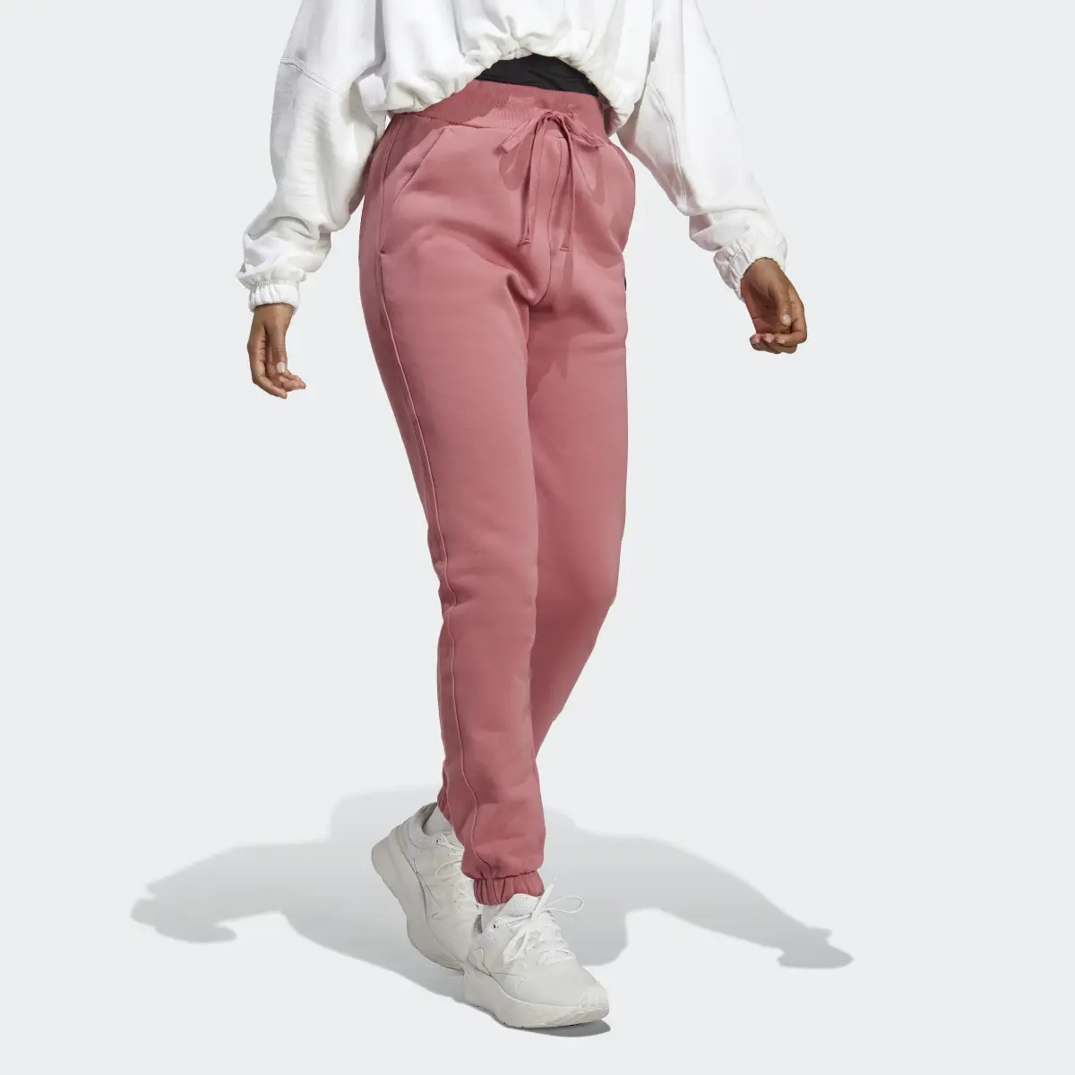 Adidas Lounge Fleece Pants. 3