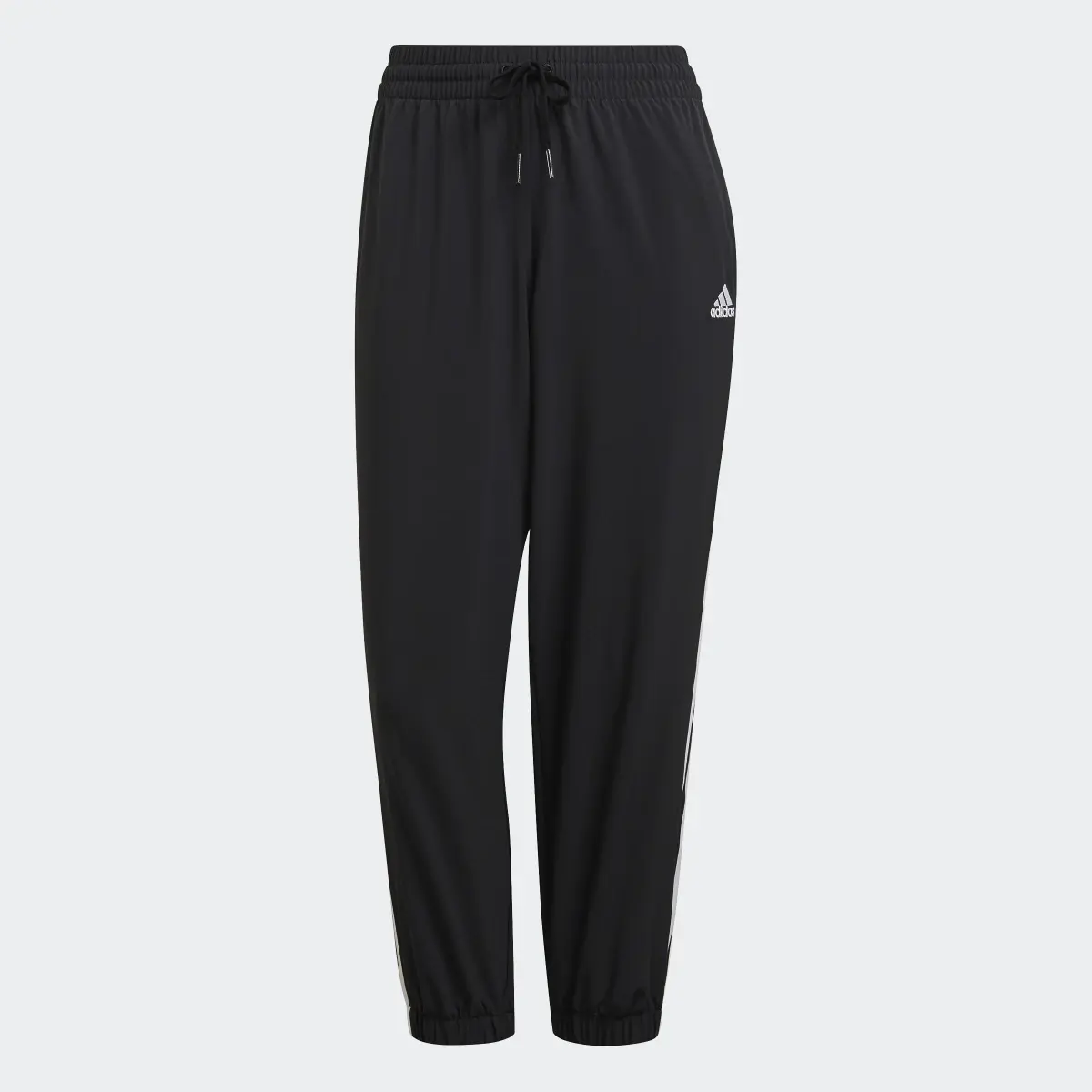 Adidas Pants Essentials 3 Franjas Tejido Largo 7/8. 1