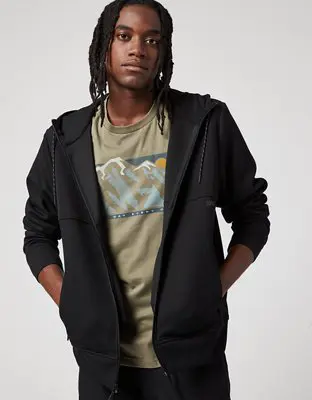 American Eagle 24/7 Full-Zip Hoodie. 1 American Eagle 24/7 Full-Zip Hoodie. 1