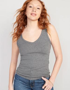 Old Navy First-Layer V-Neck Tank Top gray