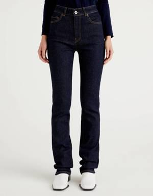 Five-pocket bootcut jeans