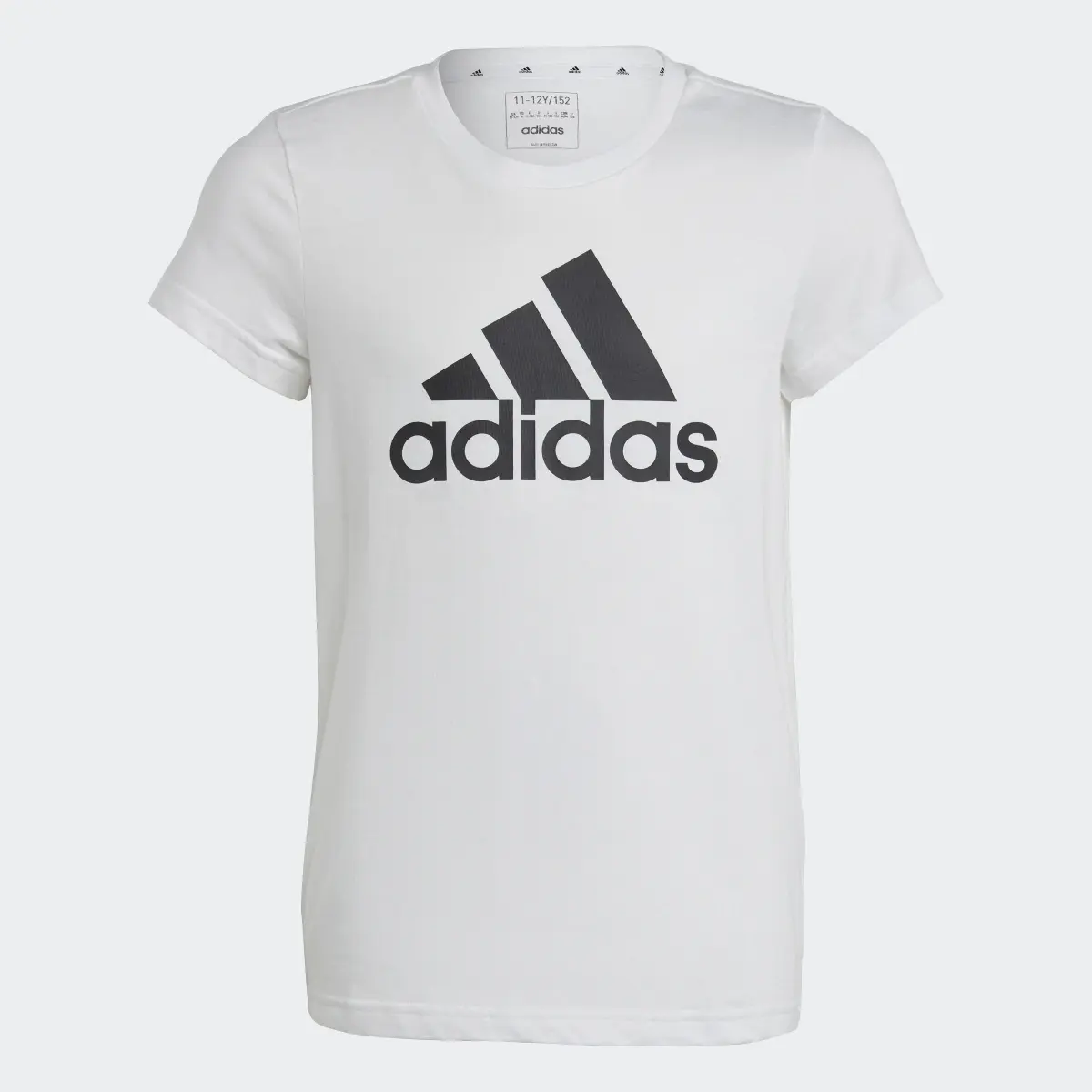 Adidas Essentials Big Logo Cotton Tee. 1