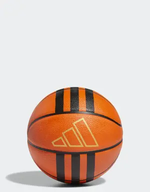 3-Stripes Rubber Mini Basketbol Topu