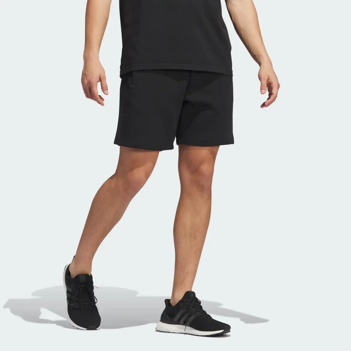 Adidas ALL SZN Fleece Shorts. 3