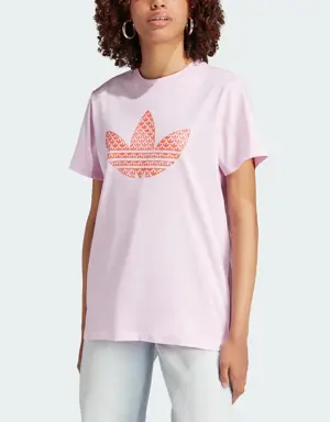 Adidas Trefoil Monogram Infill Tee