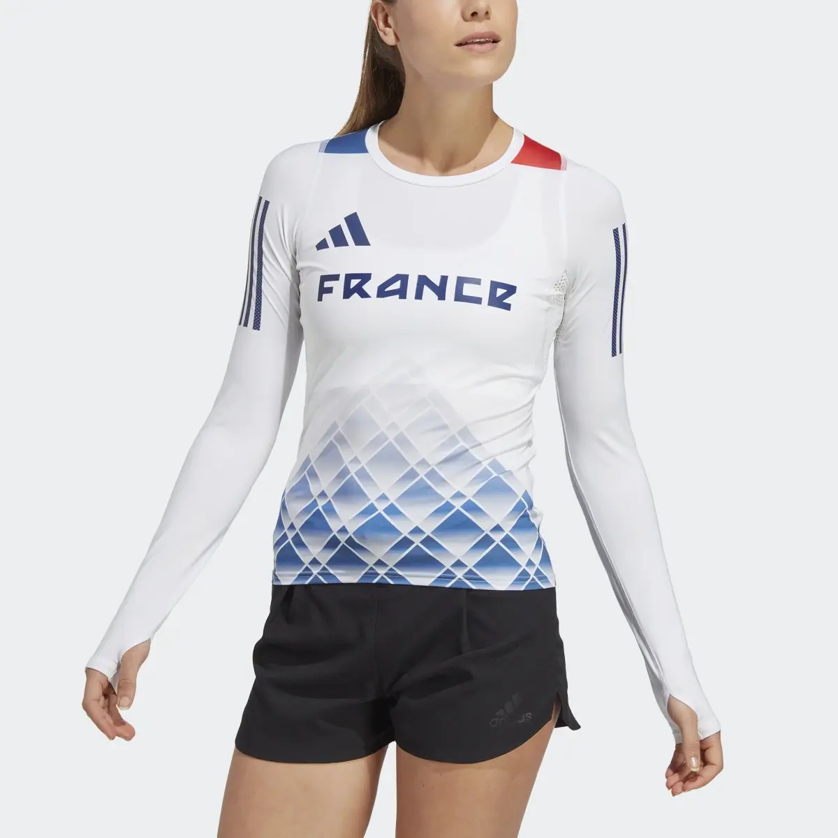 Adidas Run Fast Long Sleeve Long-Sleeve Top. 1