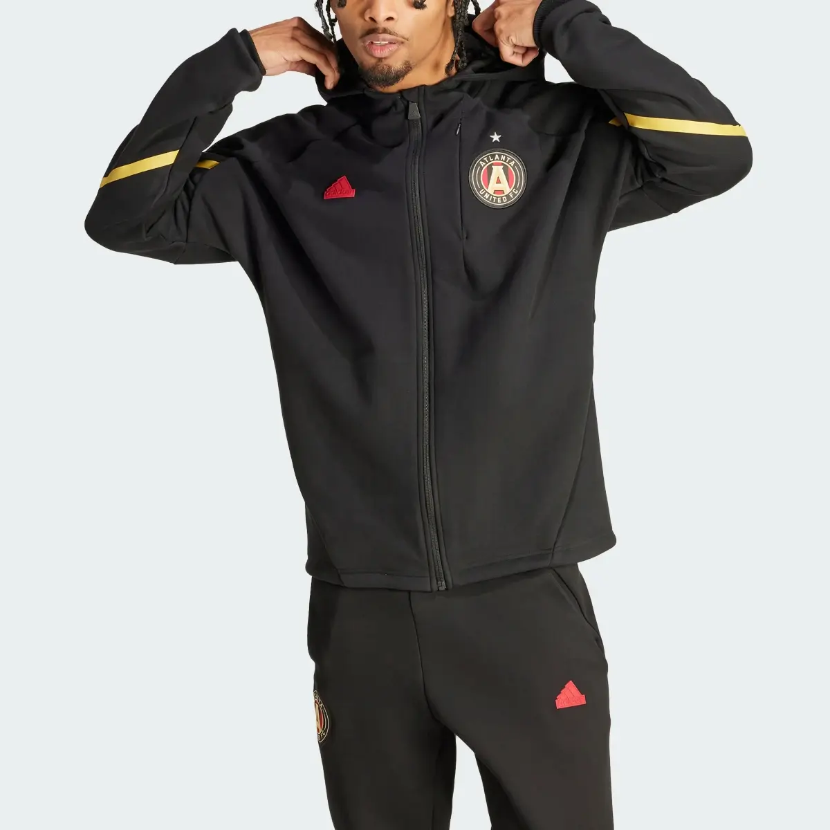 Adidas Atlanta United FC Designed for Gameday Anthem Jacket. 1