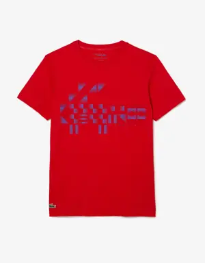 Men's Lacoste SPORT x Novak Djokovic Printed T-Shirt