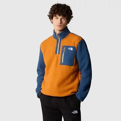 The North Face Men&#39;s Yumiori 1/4 Zip Fleece Jacket. 1