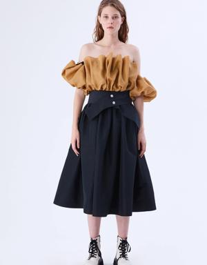 Classic Black Off-Shoulder Dress