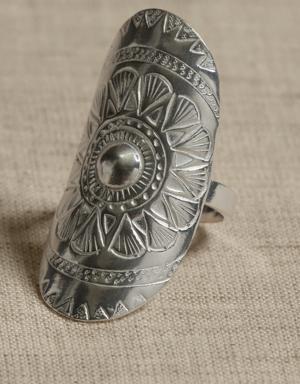 Tulum Statement Ring &#124 Aureus + Argent silver