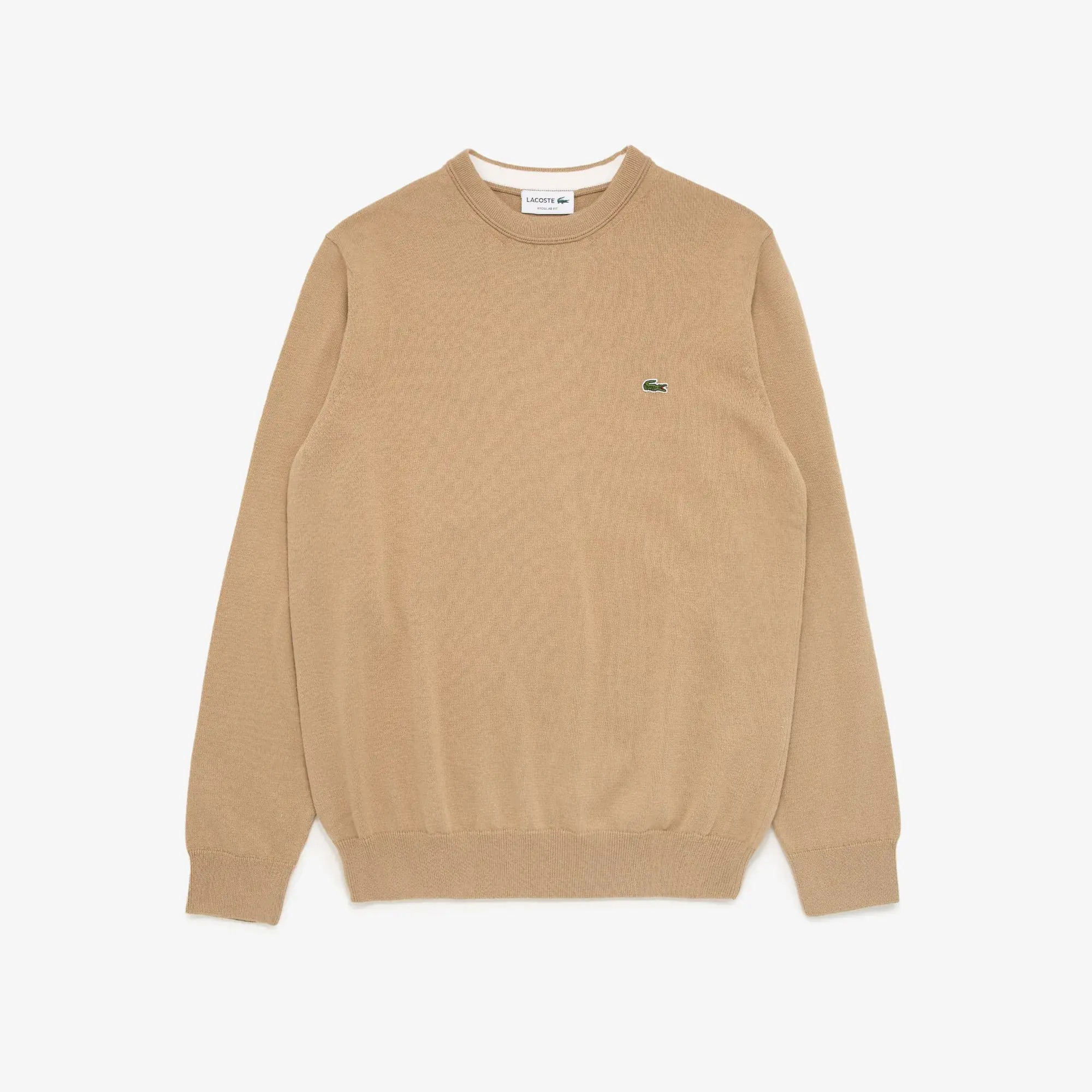 Lacoste Men’s Crew Neck Cotton Sweater. 1