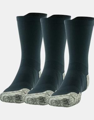 Unisex UA ArmourDry™ Run Cushion 3-Pack Mid-Crew Socks