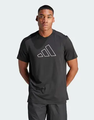 Train Icons Big Logo Training Tee