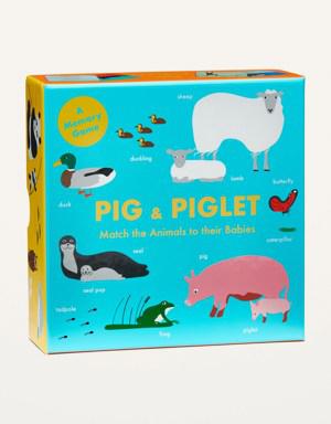 "Pig & Piglet" Memory Game for Kids & Toddler multi