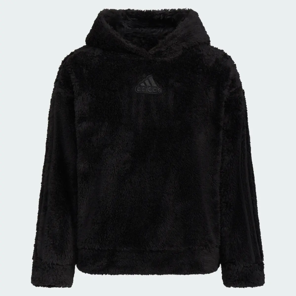 Adidas Long Sleeve Cozy Furry Pullover Hoodie. 3