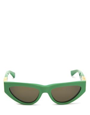 Yeşil Pilot Stil Kadın Güneş Gözlüğü