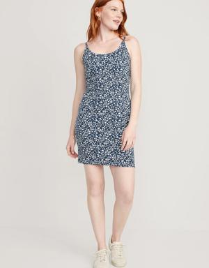 Old Navy Fitted Rib-Knit Mini Dress multi