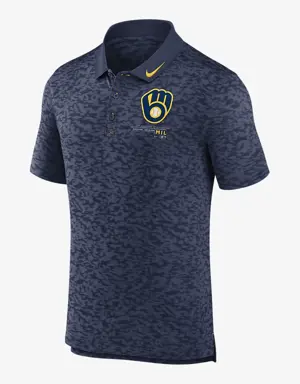 Nike Rewind Stripe (MLB Milwaukee Brewers) Men's Polo