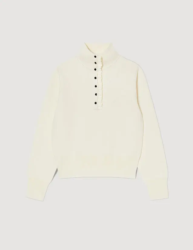 Sandro High-neck jumper. 2