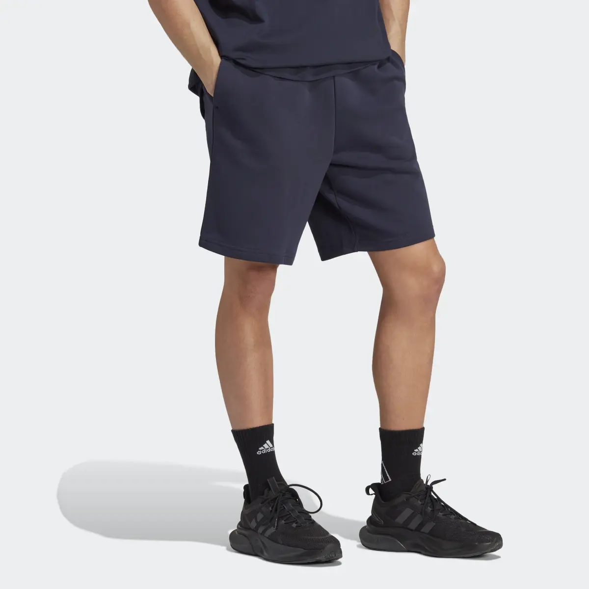 Adidas ALL SZN French Terry Shorts. 3