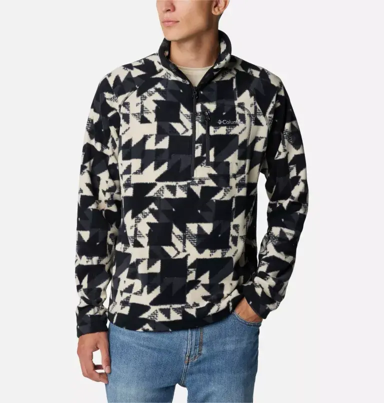 Columbia Men's Fast Trek™ Printed Half Zip Fleece. 2