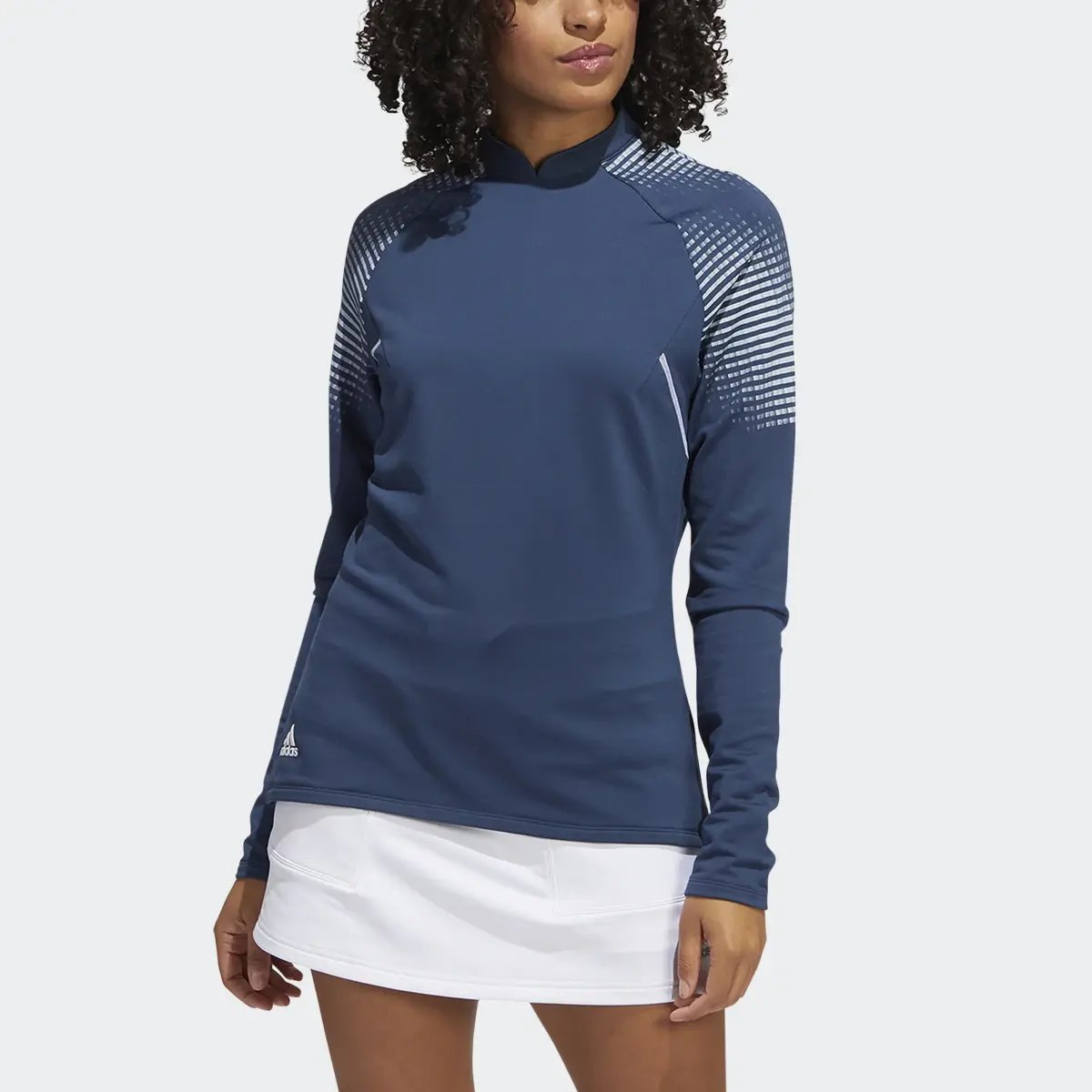 Adidas COLD.RDY Long Sleeve Mock Tee. 1