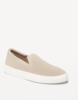 Old Navy Soft-Knit Slip-On Sneakers for Women gray