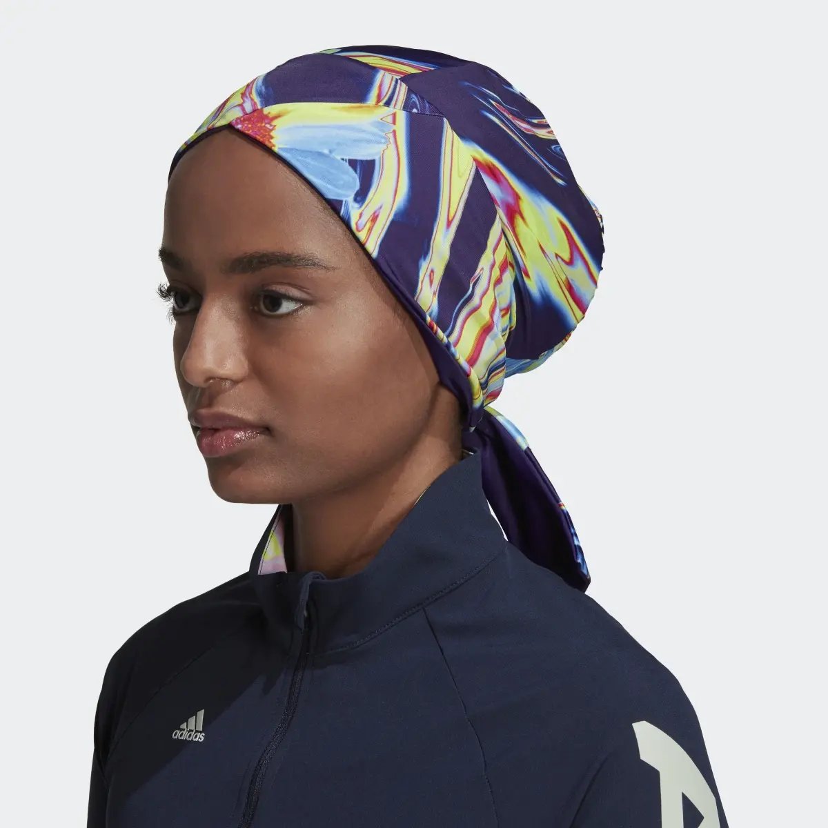 Adidas Positivisea Print Headscarf. 3