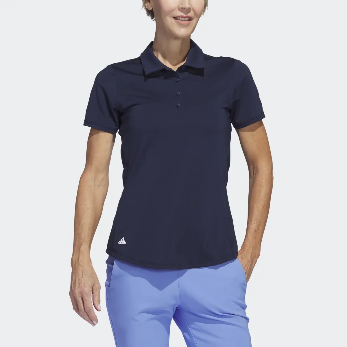 Adidas Ultimate365 Solid Golf Polo Shirt. 1
