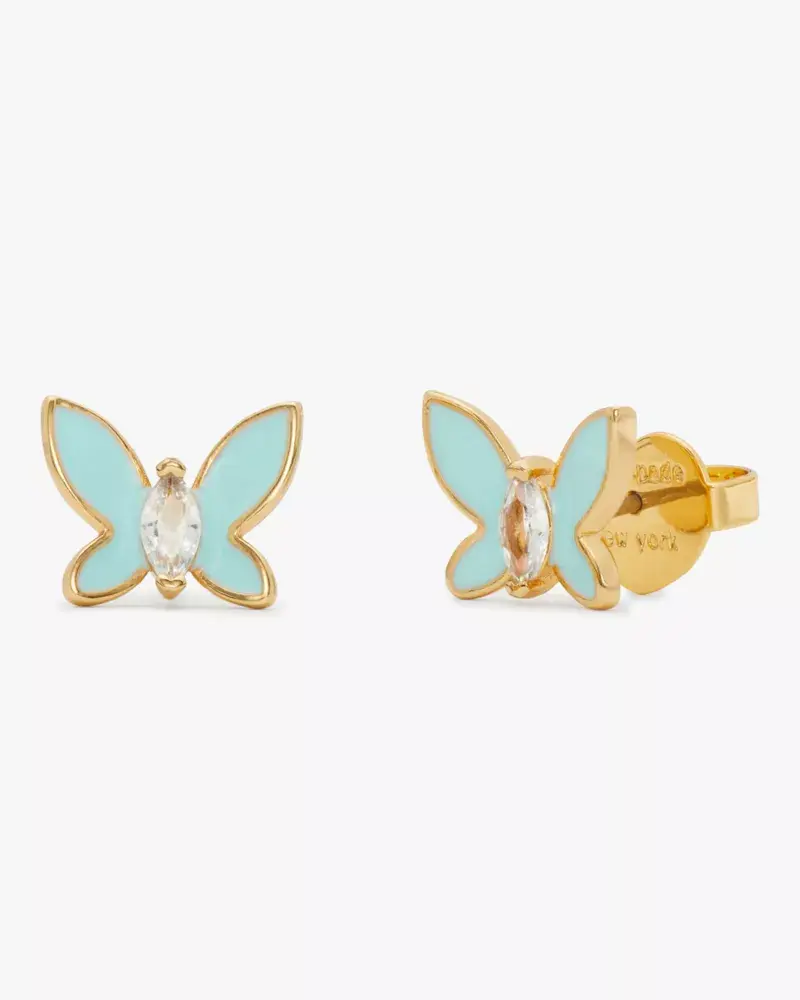 Kate Spade Social Butterfly Mini Studs. 1