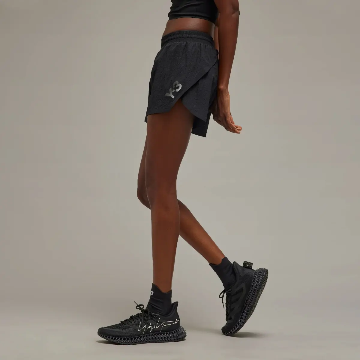 Adidas Y-3 AEROREADY Running Shorts. 2