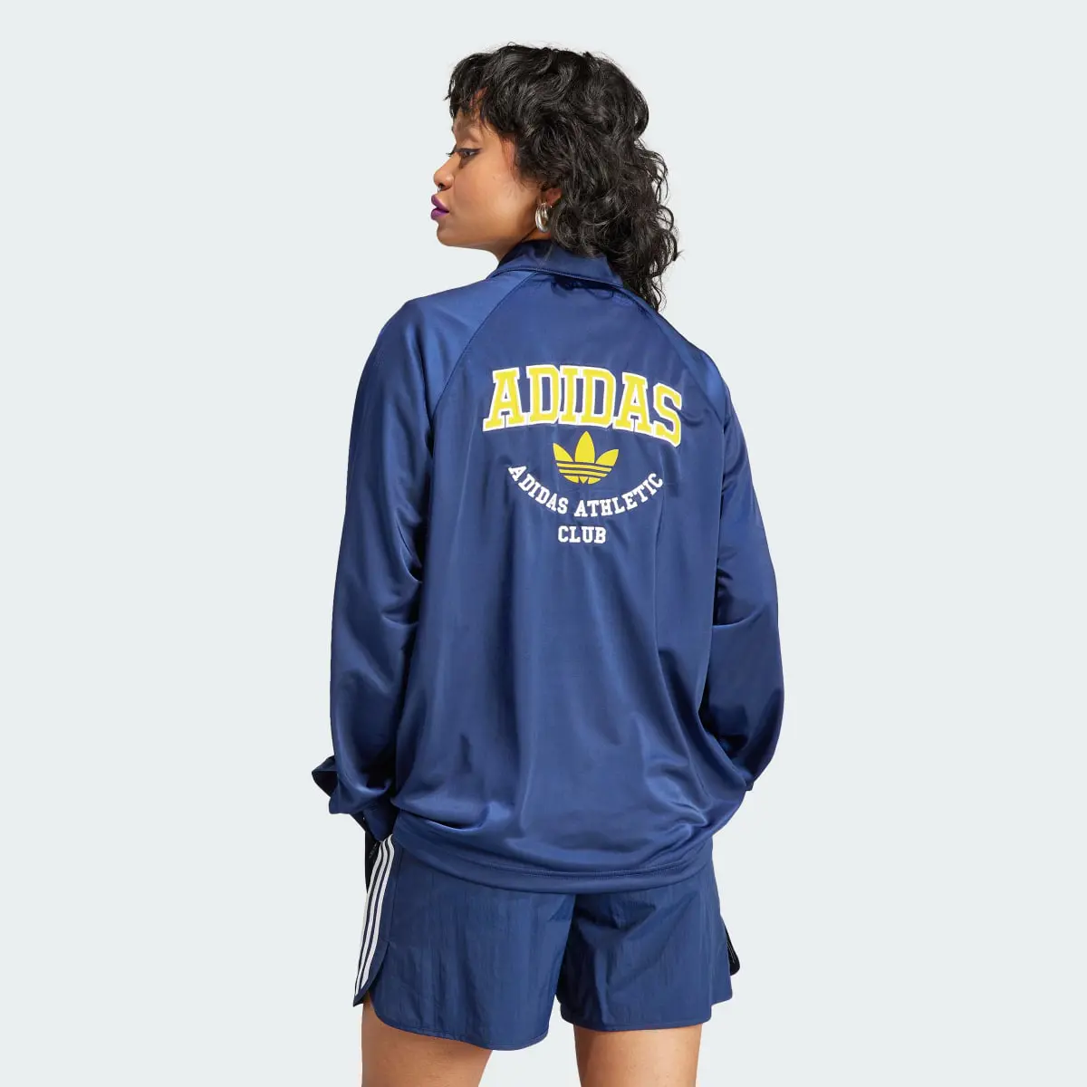 Adidas College Track Long-sleeve Top Jacket. 3