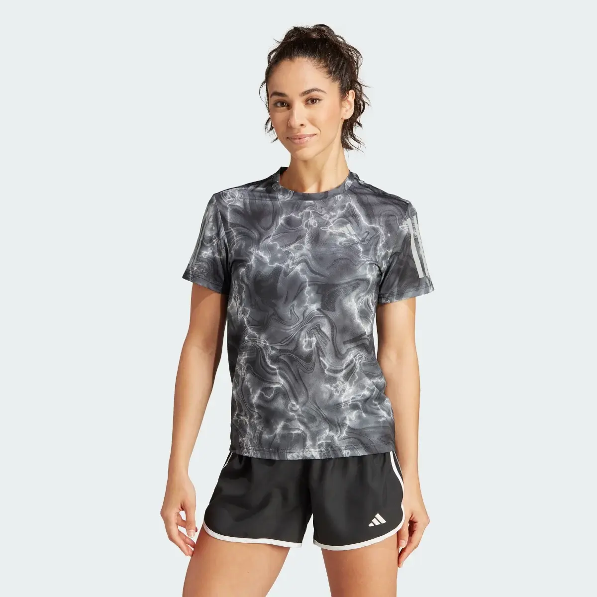 Adidas Playera Own the Run Estampada. 2