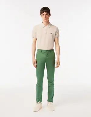 Men's New Classic Slim Fit Stretch Cotton Trousers