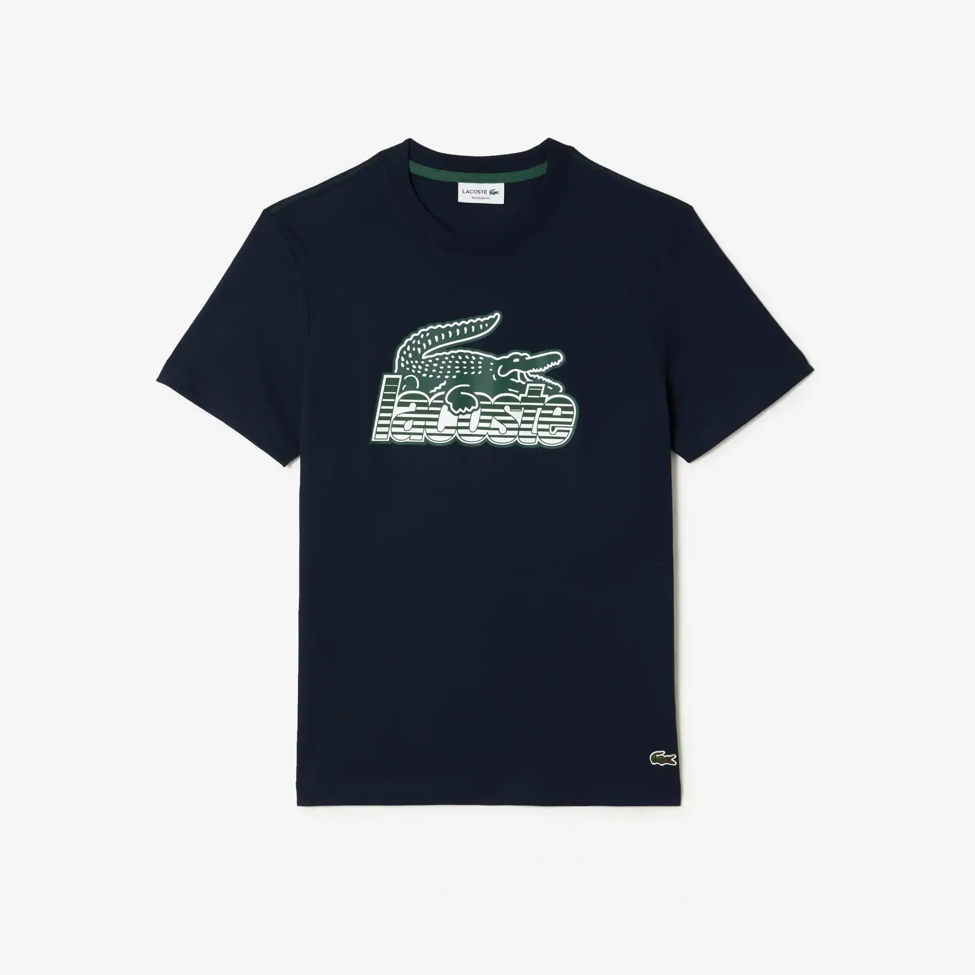 Lacoste Playera de hombre Lacoste en punto de algodón con estampado. 2 Lacoste Playera de hombre Lacoste en punto de algodón con estampado. 2