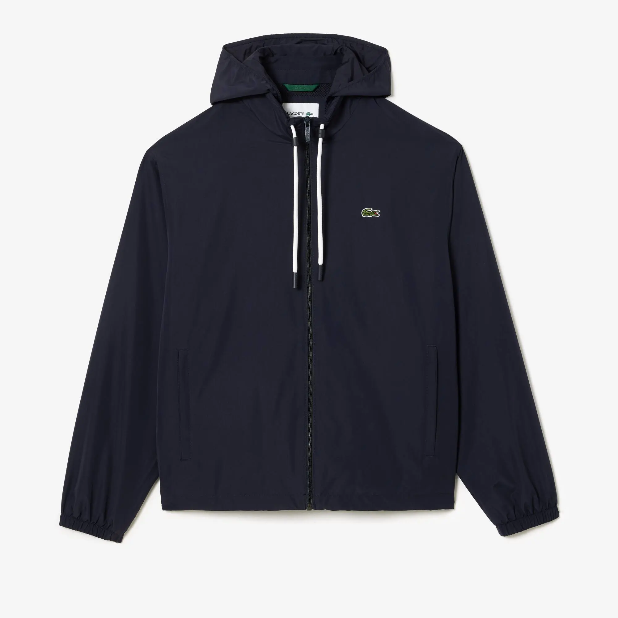 Lacoste Short Water-resistant Sportsuit Jacket with Removable Hood. 2