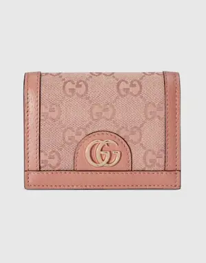 Ophidia GG card case wallet
